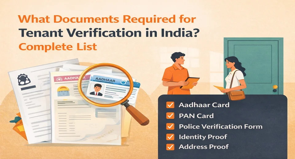 What Documents Required for Tenant Verification in India? Complete List